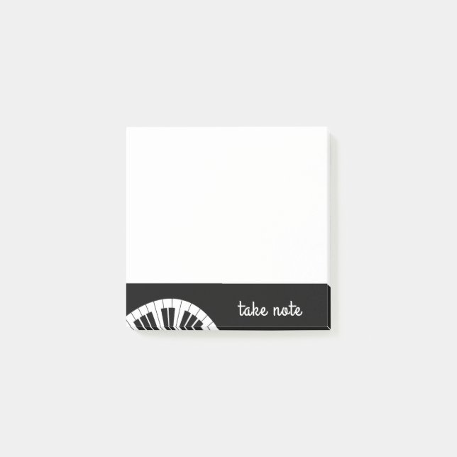 Post-it® Notes musicales Post-it "Take Note" (Devant)