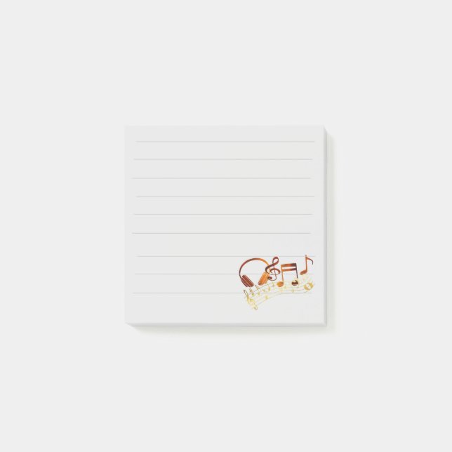 Post-it Notes Musicaux (Devant)