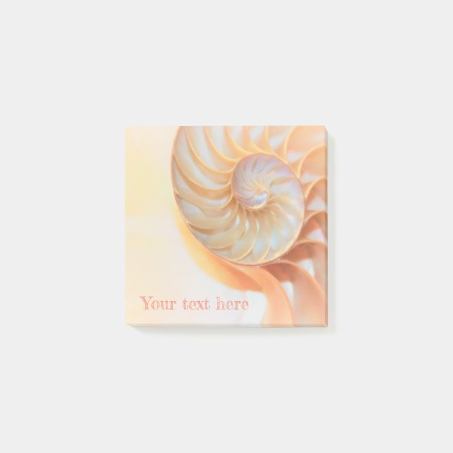 Post-It Notes nautilus shell (Devant)