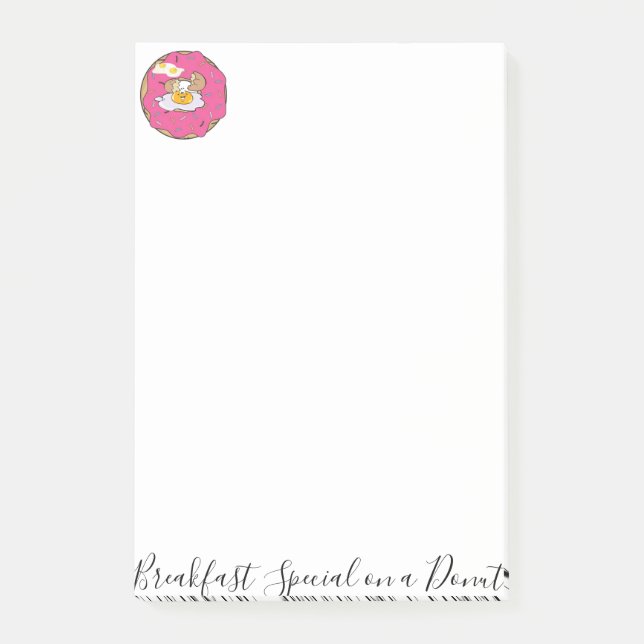 Post-it Notes Œufs Donut (Devant)