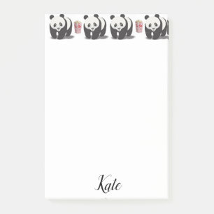 Post-it Notes Panda Popcorn