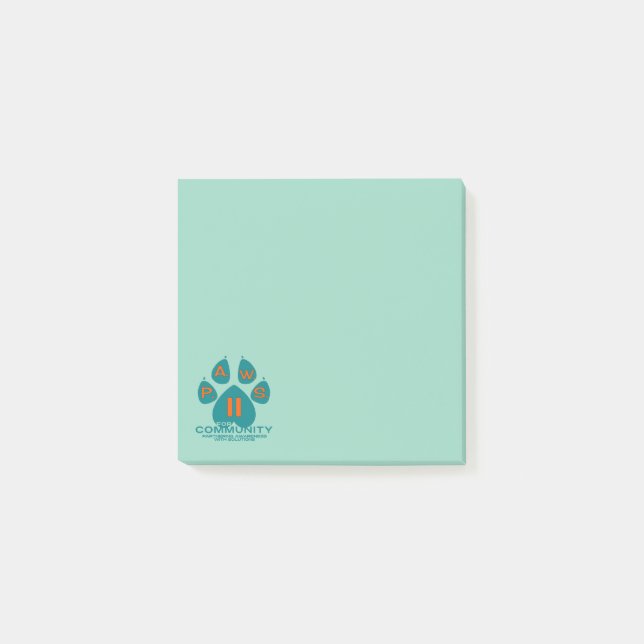 Post-it® Notes PAWS PostIt (Devant)