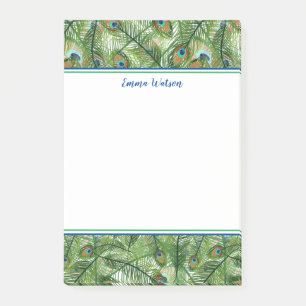 Post-it Notes-Peacock Feathers Post-it Notes