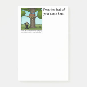 Post-it® Notes personnalisables pour l'Humour d'entreprise