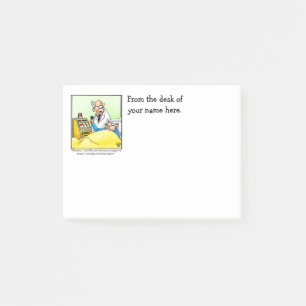 Post-it® Notes personnalisables sur l'Humour Médicale amusa