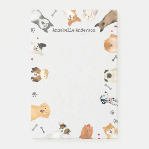 Post-it® Notes personnalisées du cadre de chien