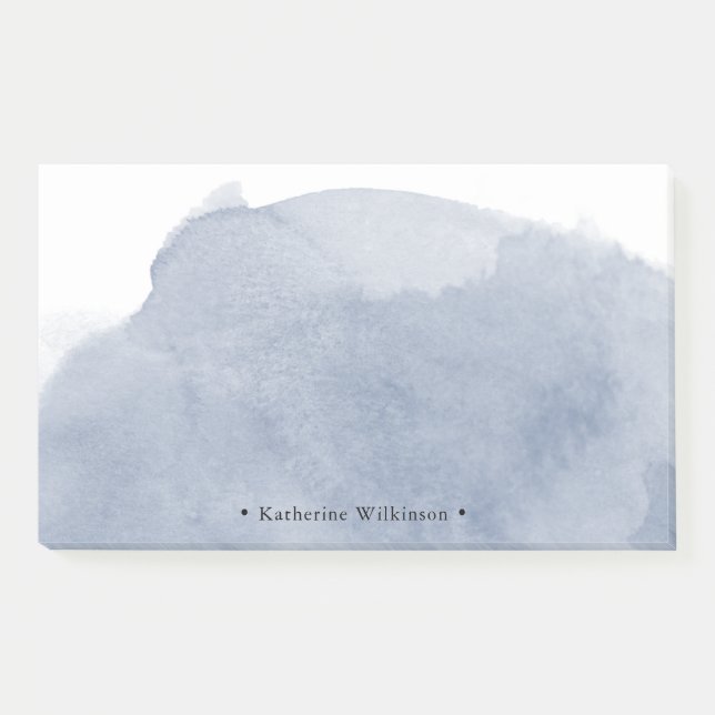 Post-it® Notes personnalisées du nuage d'aquarelle (Devant)