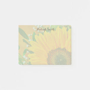 Post-it® Notes personnalisées du Sunflower Post