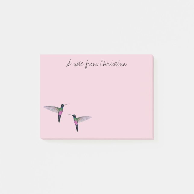 Post-it® Notes personnalisées pour les oiseaux de brousse (Devant)