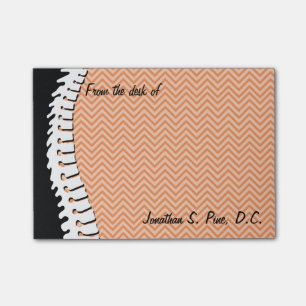 Post-it® Notes personnalisées Spine and Chevrons