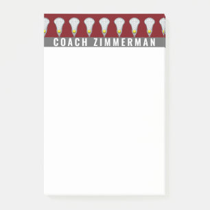 Post-It Notes Personnalisés Marron pour le Sport d
