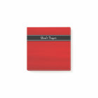 Post-It Notes personnalisés rouge noir blanc