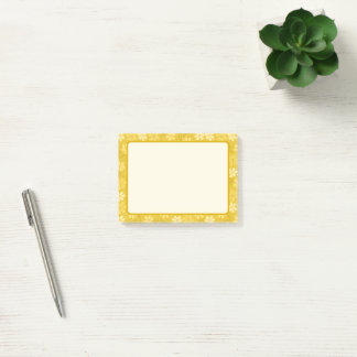 Post-it Notes Petales Jaunes Amusants