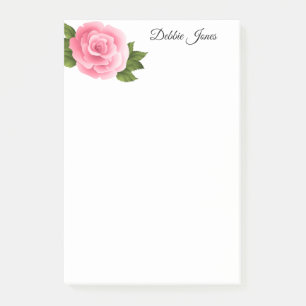 Post-it-Notes-Pink Rose Post-it Notes