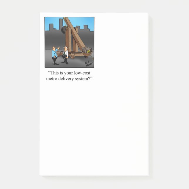 Post-it® Notes post-Humour d'entreprise (Devant)