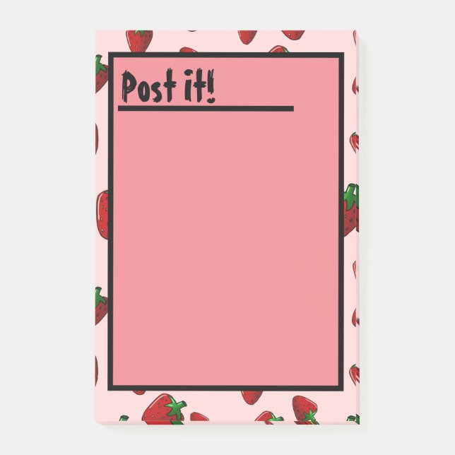 Post-it® Notes Post-It®, 4 po x 6 po (Devant)
