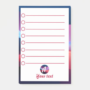 Post-it® Notes post-it abstraites post-it bleu foncé