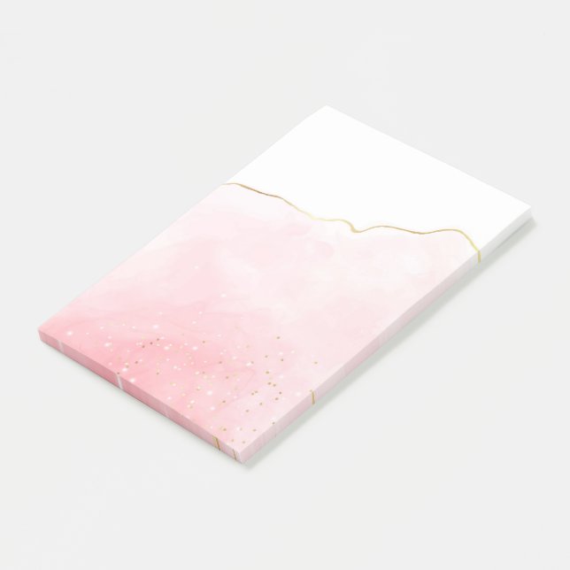 Post-it® Notes post-it aquarelle (Incliné)