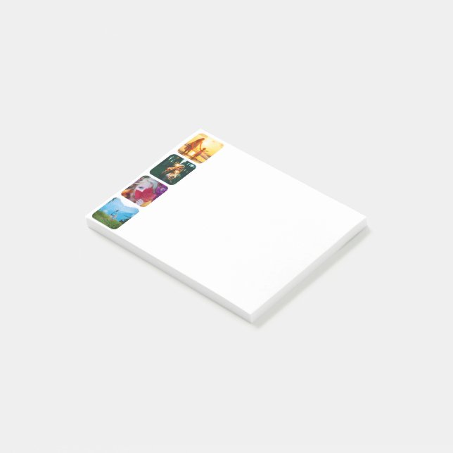 Post-it® Notes post-it de 4 croquis Modèles photo (Incliné)