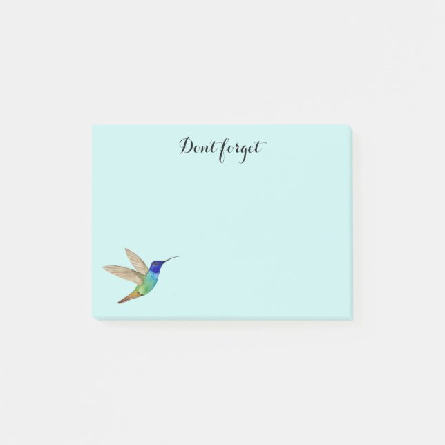 Post-it® Notes post-it de colibri (Devant)
