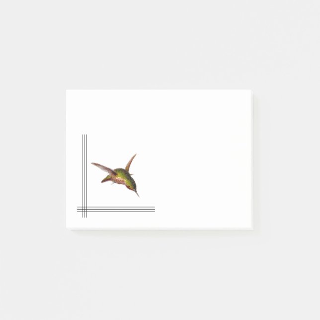 Post-it® Notes post-it de colibri (Devant)