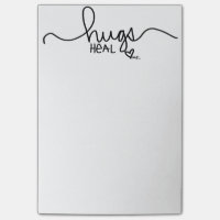 Notes post-it de guérison des carences