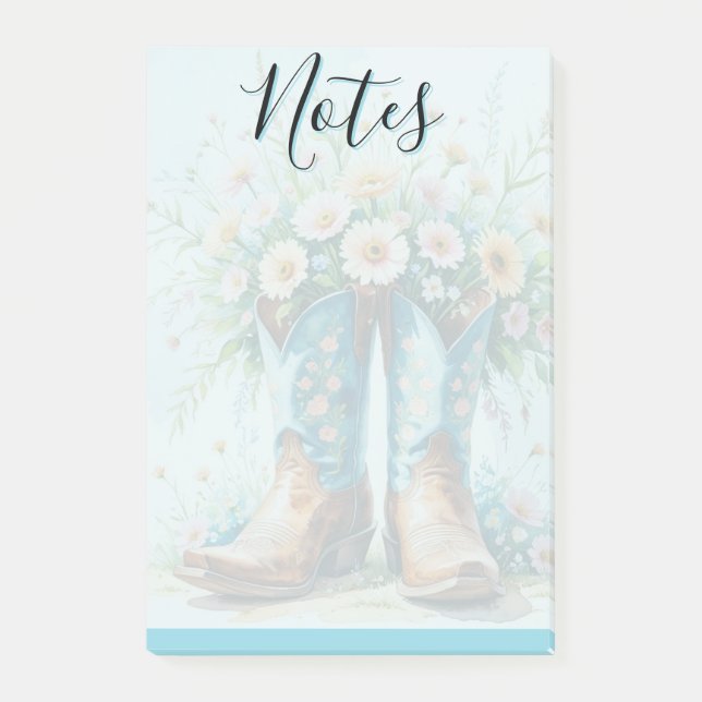 Post-it® Notes post-it de la fille 4" x 6" | Papeterie (Devant)