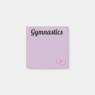 Post-it® Notes post-it de la gymnastique violette