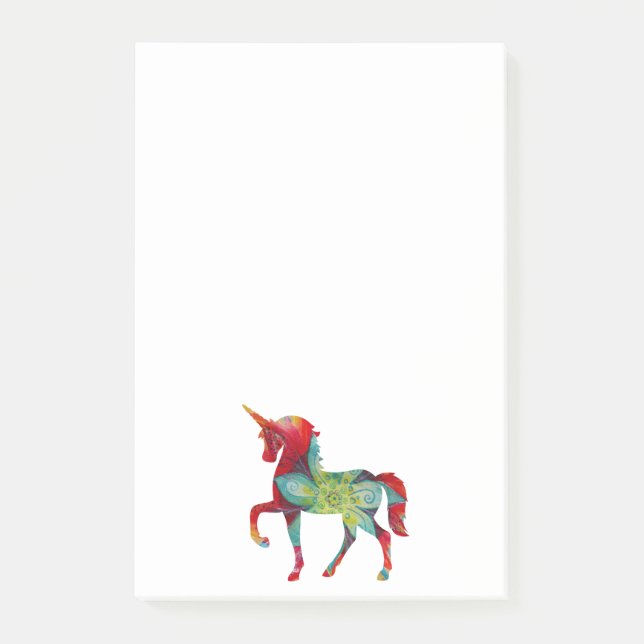 Post-it® Notes post-it de la licorne magique (Devant)