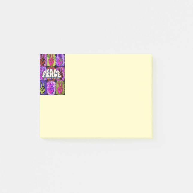 Post-it® Notes post-it de la paix (Devant)