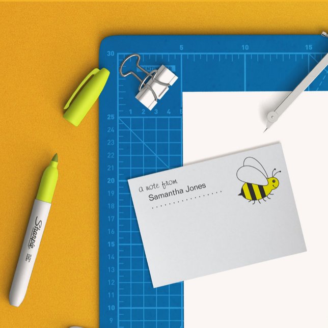 Post-it® Notes post-it de la petite bourde occupée (Créateur téléchargé)