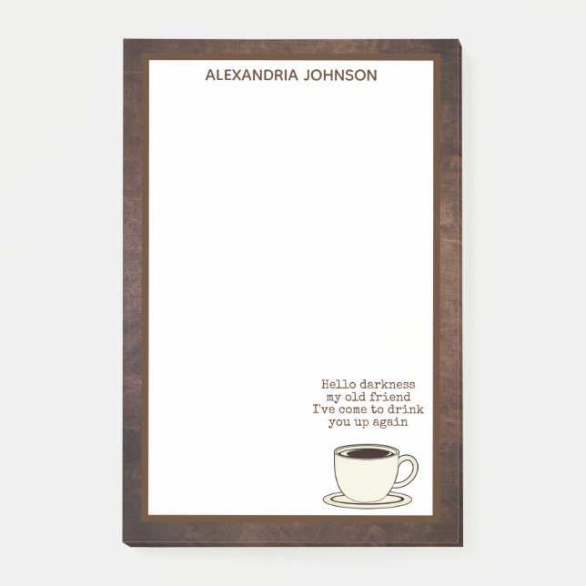 Post-it® Notes post-it de la soumission amusante de l'amour (Devant)