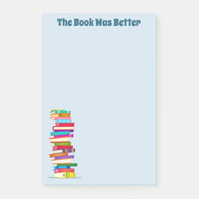 Post-it® Notes post-it de l'amour du livre (Devant)