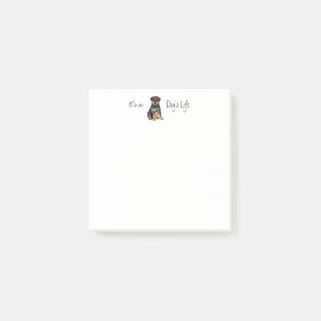 Post-it® Notes post-it de Summer Rottweiler (Devant)