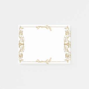 Post-it® Notes post-it de trame or Ornate