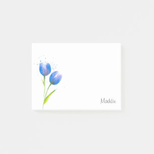 Post-it® Notes post-it des tulipes violettes bleues
