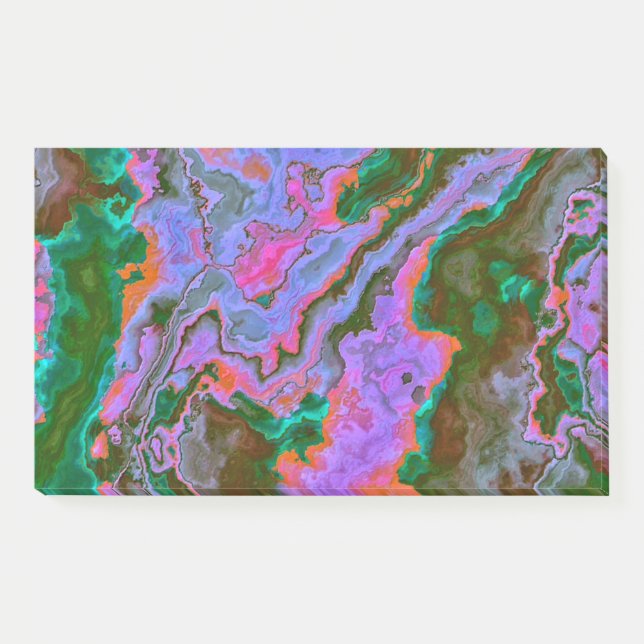 Post-it® Notes post-it en marbre aigre (Devant)