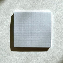 Notes post-it En vichy bleu/vert