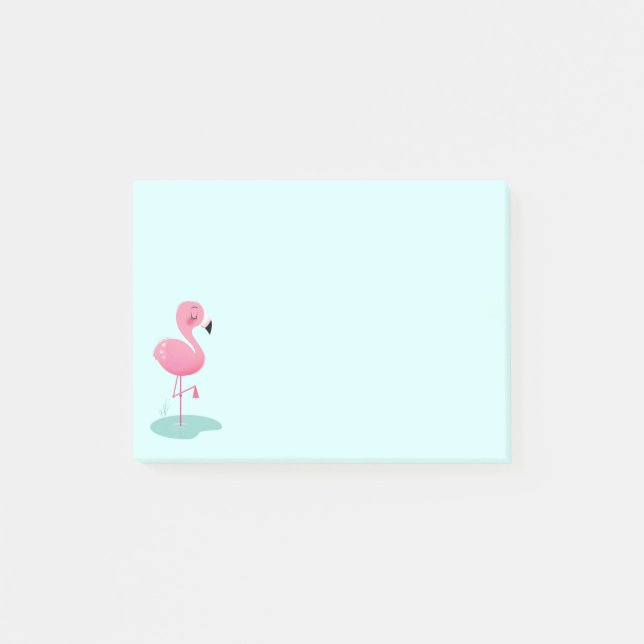Post-it® Notes post-it Flamant rose (Devant)