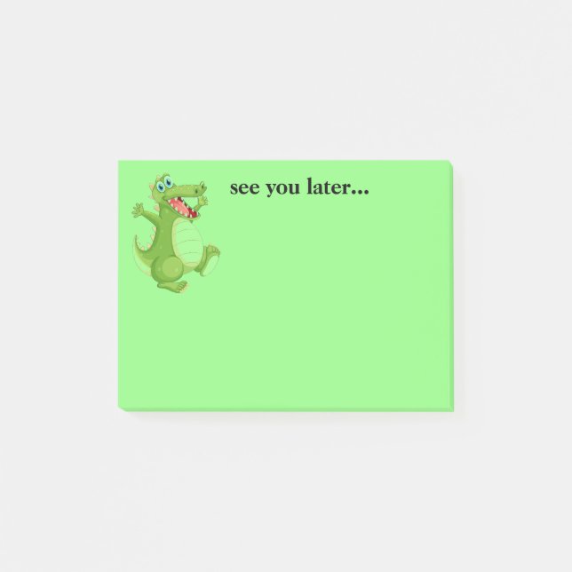 Post-it® Notes post-it Gator (Devant)