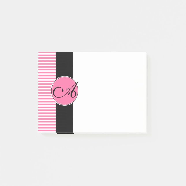 Post-it® Notes Post-It, monogramme personnalisé (Devant)