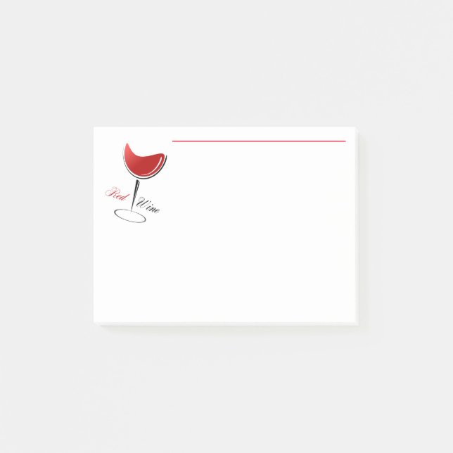 Post-it® Notes post-it-notes-vin rouge (Devant)