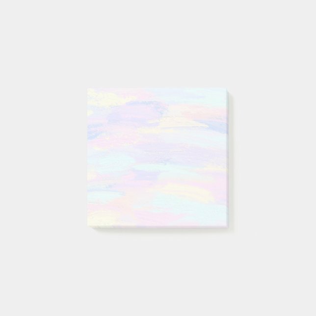 Post-it® Notes post-it Pastel Paint Strokes (Devant)