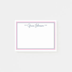 Post-it® Notes Post-it personnalisées classiques Marine et