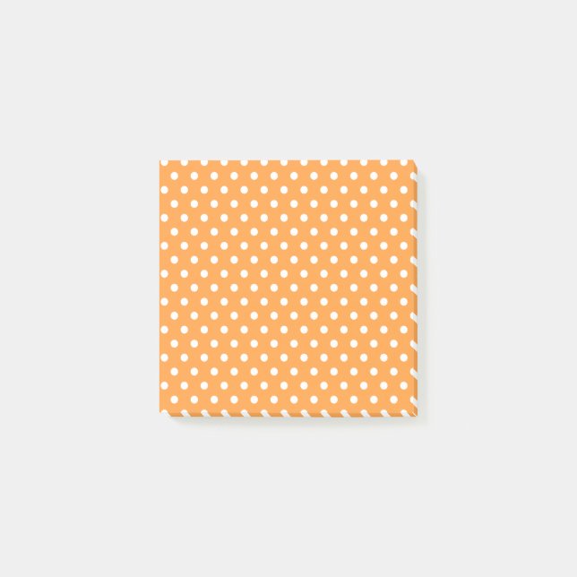 Post-it® Notes post-it Pois orange (Devant)
