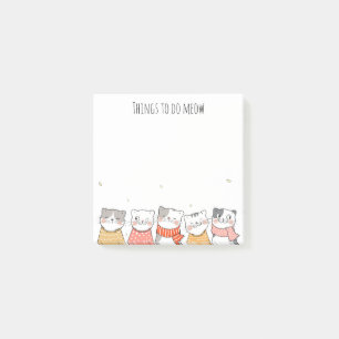 Post-it® Notes post-it pour les chats mignons