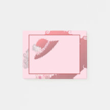 Notes postales Casquettes rouges