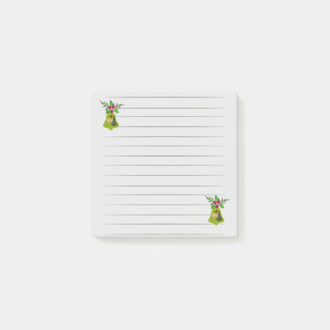 Post-it® Notes postales de la Bell verte (Devant)