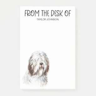 Post-it® Notes postales de Sheepdog Lover