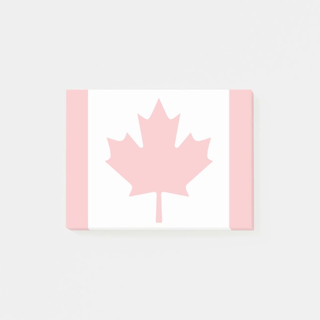 Post-it® Notes postales du drapeau du Canada (Devant)